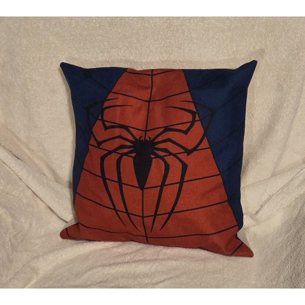 Set of 3 Marvel Superhero Throw Pillows Spiderman Ironman Captain America Comics